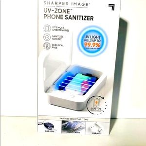 Sharper image UV phone sanitizer. Brand new